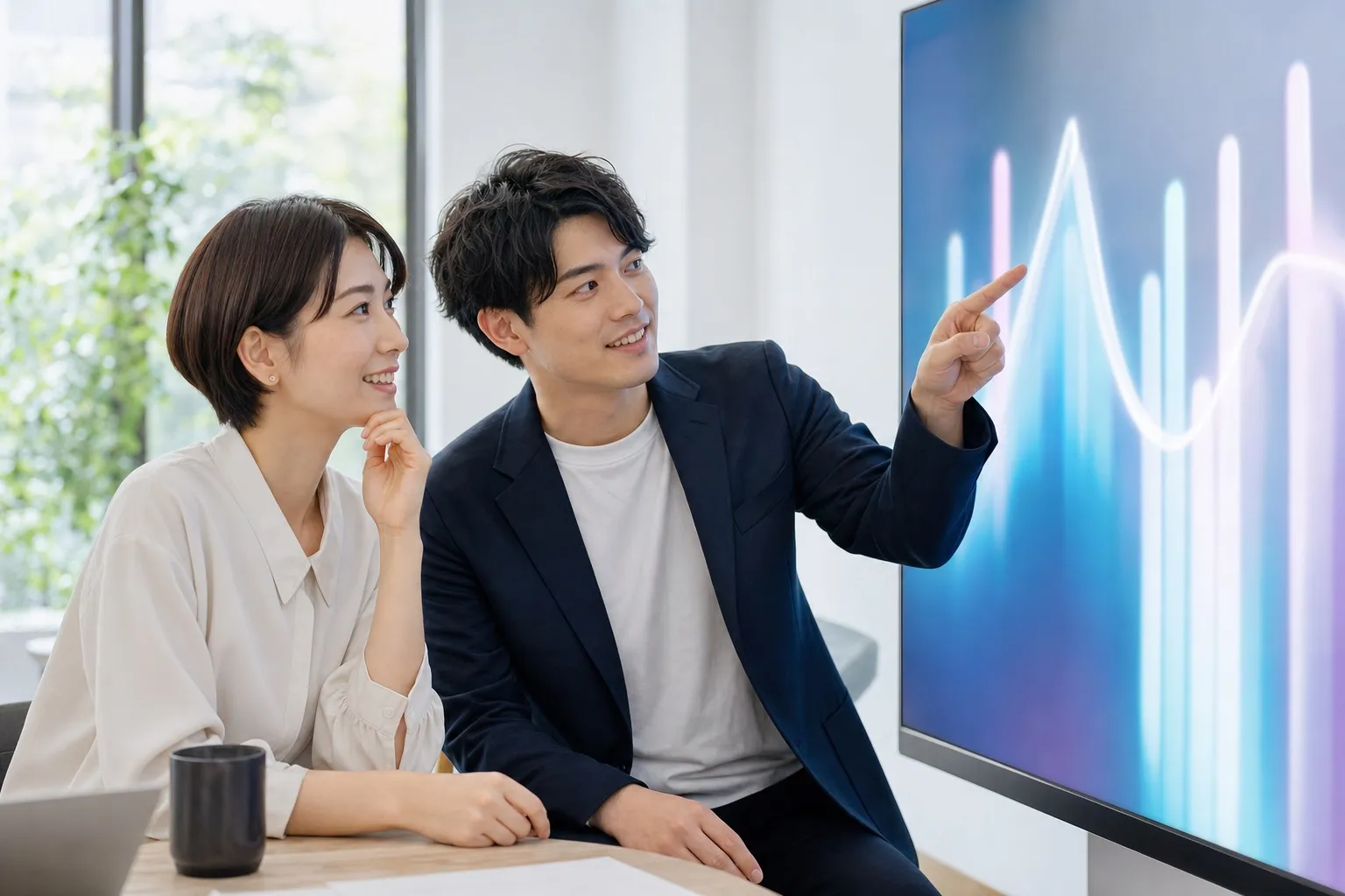 月次運用レポートの分析ミーティング